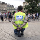 Press freedom protest