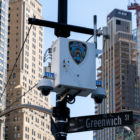 NYPD CCTV camera surveillance