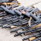 AK-47 weapons cache, arms trading