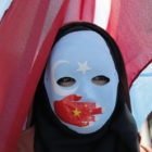 Uighurs protest China