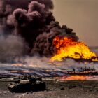 war crimes environment Kuwaiti oil field fires Iraq Desert Storm war