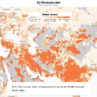 data journalism global water stress Washington Post